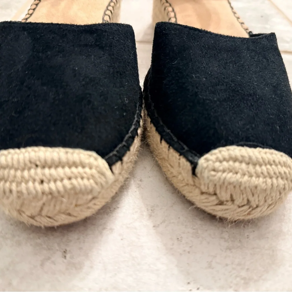 SOUL Naturalizer Black Espadrille Flats - Picture 3 of 7
